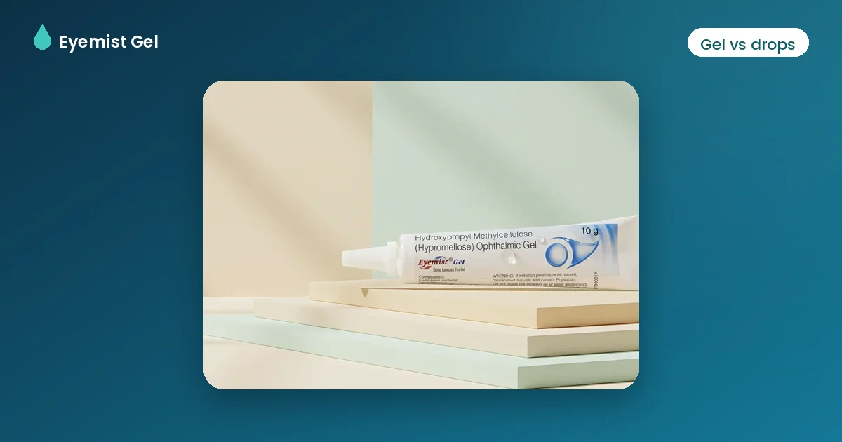 Eye Gel vs Eye Drops: Which Is Right for Dry Eyes?
