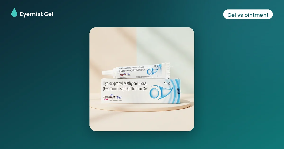 Eye Gel vs Eye Ointment for Dry Eyes: What's the Difference?